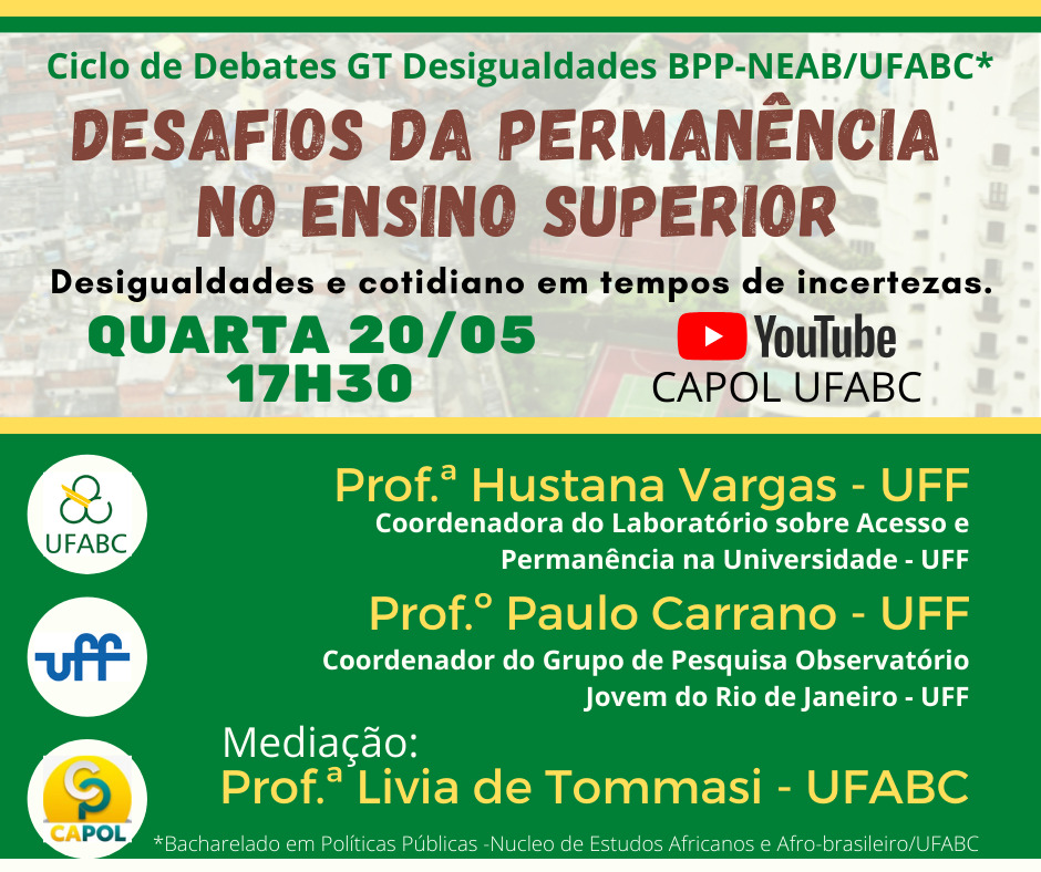 Desafios da Permanência no Ensino Superior: Desigualdades e cotidiano em tempos de&nbsp;incerteza