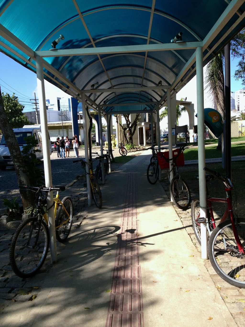 Bicicletas sem porto no campus&nbsp;Gragoatá