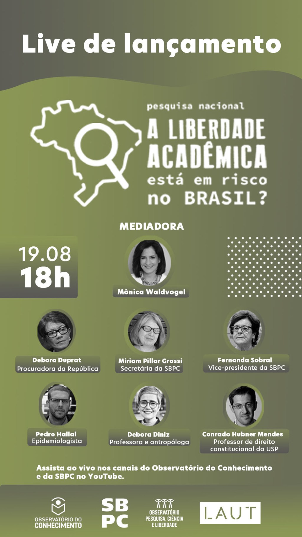 Ameaças e violações à liberdade acadêmica são objeto de pesquisa&nbsp;nacional